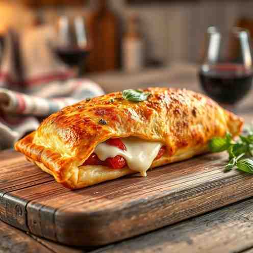 Homemade Pizza Hot Pockets - Crispy Panzarotti Recipe